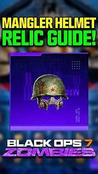 How To Unlock Mangler Helmet Relic in Paradox Junction Cursed Mode! (Black Ops 7 Zombies)