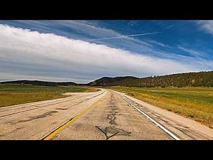 4K Wyoming Highway 585 - Newcastle to Sundance | Peaceful Escape Through Endless Landscapes