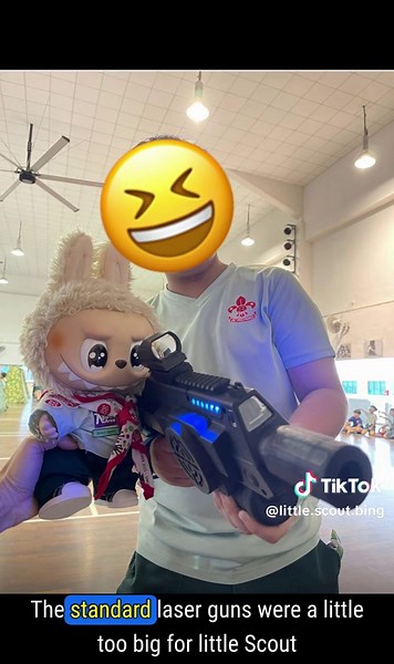 Episode 9: Xiao Bing’s Laser Tag Challenge. #plushieadventures #labubu #cutetoys #scoutingadventure