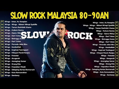 📀 Wings Band Best Songs | Kompilasi Slow Rock Malaysia 80s & 90s