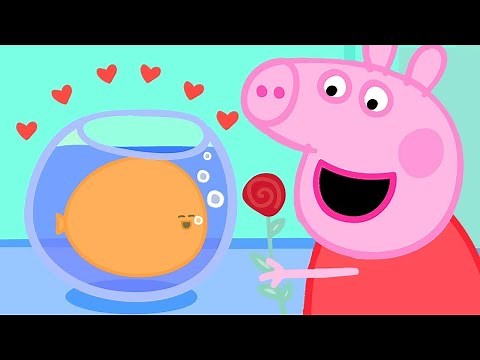 Peppa houdt van Goudje de vis | Tekenfilm | Peppa Pig Nederlands Compilatie Nieuwe