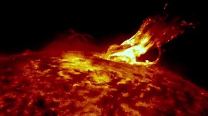 194K views · 7.3K reactions | Over a six-hour period on April 21, 2015, NASA's Solar Dynamics Observatory (SDO) observed a wing-like prominence eruption. SDO views the sun in various wavelengths of the extreme ultraviolet, including 171 (shown in gold) and 304 (shown in orange) angstroms. Credits: NASA/SDO Genna Duberstein (USRA), Lead Producer, Editor Tom Bridgman (GST), Lead Data Visualizer | NASA Space Alerts | Facebook
