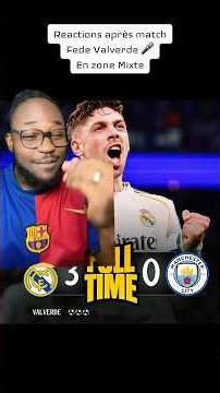 Interview Valverde apre masterclass devan Man City.#interview #valverde #championsleague #aftermatch