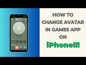 How to Customize Your Avatar in Games App on iOS 26