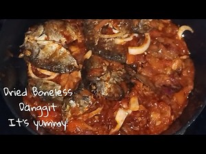 It's yummy! How to make Dried Boneless Danggit (Tuyo) Escabeche | Easy , Simple Recipe