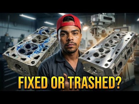 Overheated Engine Cylinder Head Resurfacing | Fixed or Trashed?