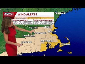 Video: Weekend weather alerts before brighter skies