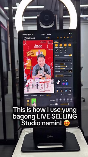 245 reactions · 35 shares | Heto yung ginagamit namin ngayon sa Live Selling — na hindi nasstress. Kasi no OBS or complicated technical setup needed!  Thank you 1LIVE Philippines!  | Jungie Gumiran | Facebook