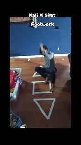 Working on some Kali and Silat Footwork. Kind of like Hop scotch but for martial artists. These basic footwork exercises helps with basic stances and ways of entry when facing an opponent . #etribecommunity #kali #silat #footwork | Elephant Tribe