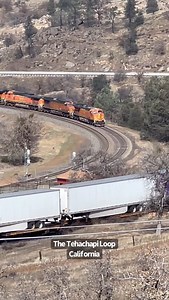 6K views · 959 reactions | The famous Tehachapi Loop is located in...