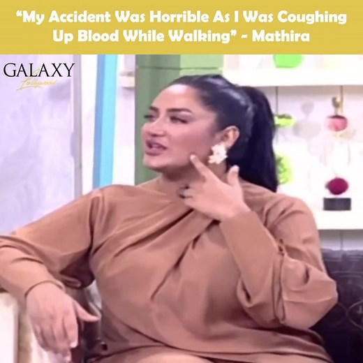 Mathira Opens Up About Her Near-Death Accident and Its Medical Complications