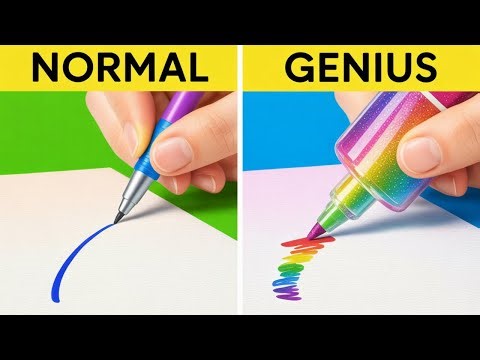 ARTE PER MENTI CREATIVE 🌈 Tutorial di Disegno Facile & Gadget Artistici by 123 GO Like!