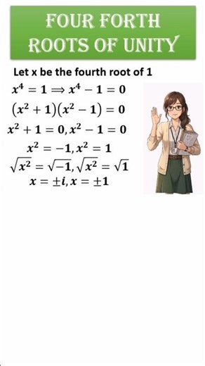 Math class 11 || Fourth roots of unity || chapter 1