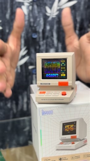 CHENNAI SHOPPERS on Instagram: "COMMENT *CPU* FOR DETAILS The newest Divoom Monitor Speaker is here — a clean, premium gadget built for people who love clarity in both sound and style. This device does more than just play music… it upgrades your entire desk setup: 🔊 Ultra-clear HD sound with rich bass 🖥️ High-clarity monitor-style display with smooth animations ⌨️ Mini keyboard controls for music, modes & brightness ⌚ Built-in Alarm to start your day the smart way 🎮 Preloaded Mini Games for f