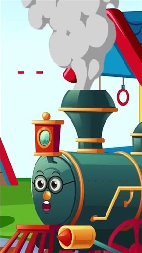 Humpty the Train on a Fruits Ride #shorts #nurseryrhymes #ytshorts