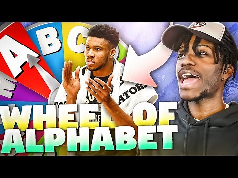 SPIN THE WHEEL OF ALPHABET REBUILDING CHALLENGE IN NBA 2K22