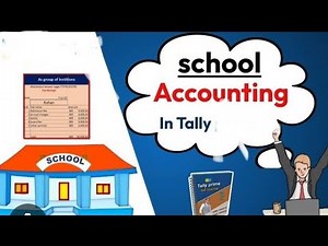 Step by Step School fee records manage in Tally.ERP 9 ver 6.6.3
