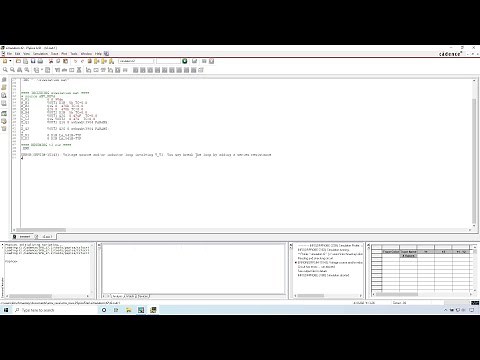 ERROR(ORPSIM-15143): Voltage source and/or inductor loop involving...