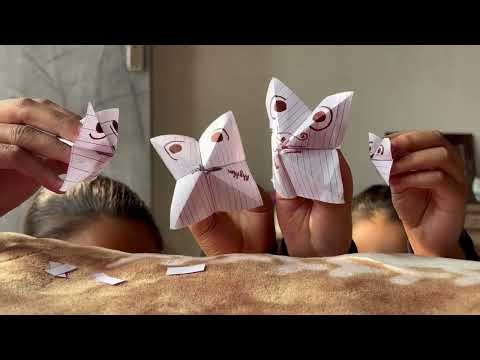 Funny 😂Puppet game by sisters #puppet #funnygame #thesavi'ssisters #kathputli