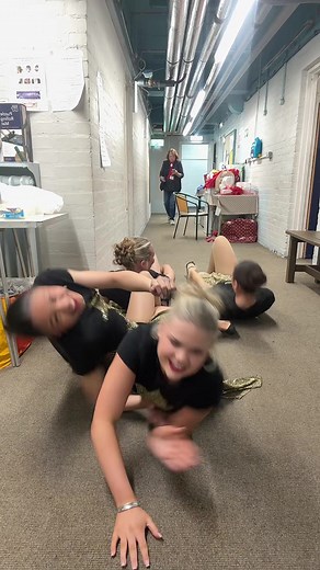 GANG SHOW IS HARD WORK 😅🎭 We’ve got to save our legs at all costs… even if that means crawling everywhere 😂 Not sure wardrobe are too pleased with our floor-based shenanigans 👀😆 All in the name of the show, right? 📆 Tuesday 7th to Saturday 11th April 🎫 www.newcastlegangshow.co.uk/tickets 🎭 #NGS2026 #newcastlegangshow #theatre #behindthescenes #scouts