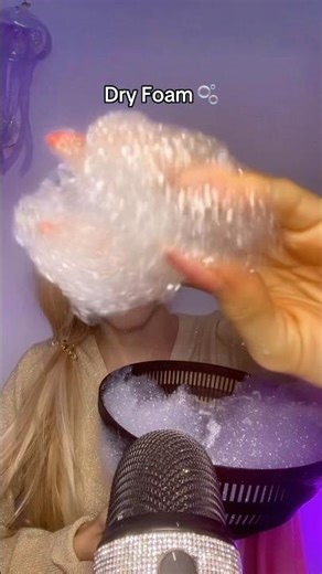 Premium ASMR Dry Foam Sounds | Stress Relief & Focus 🧘‍♀️