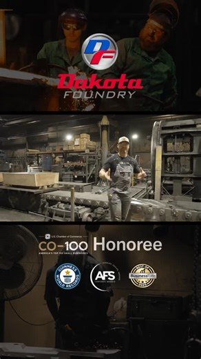 Strength doesn’t just happen… it’s poured, forged, and built through process. 🔥⚙️ At Dakota Foundry, our production rollover system keeps every mold precise and every pour consistent. Proof that American craftsmanship still leads the way. 🇺🇸 See the full foundry tour with Kory Anderson on YouTube, and witness where strength takes shape. 📩 Ready to start your next project? Contact sales@dakotafoundry.com today. . #dakotafoundry #foundrytourtuesday #madeintheusa #strengthinwork #forgedinameric
