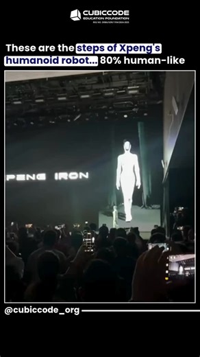 xpeng’s latest humanoid robot showcases movement that is nearly indistinguishable from a human achieving around eighty percent realism in its walking patterns and gestures the company has combined advanced ai perception systems with dynamic balance algorithms allowing the robot to navigate uneven surfaces and mimic natural human posture this development marks a major leap in robotics signaling a future where humanoid machines could integrate seamlessly into daily life workplaces and public envir