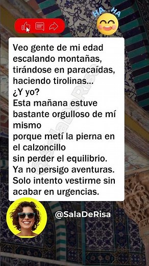 🩲 Aventura de los 50 #chistes #bromas #comedia #risas #divertido #humor #españa