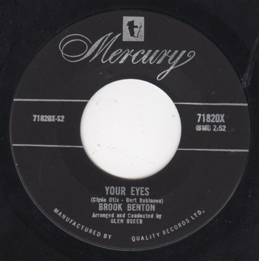 Brook Benton - The Boll Weevil Song / Your Eyes
