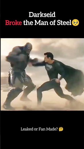 Superman Struggles Against Darkseid 😈 | Justice League Epic Fight