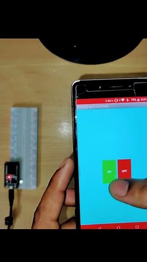 ESP32 and Google Firebase || IoT application for LED on off || Arduino IDE #shorts #diy #android