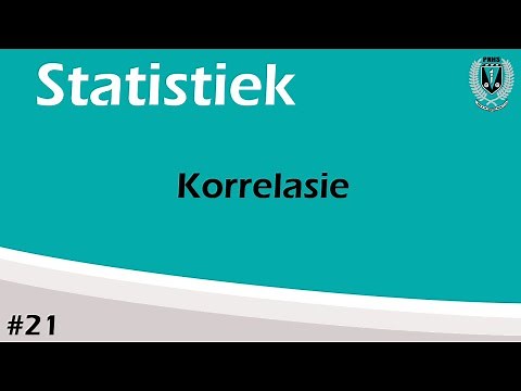 Wiskunde: Graad 12: Statistiek: Les 3- Korrelasie
