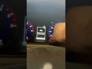 Zurücksetzen der Serviceanzeige auf dem Toyota Hilux.