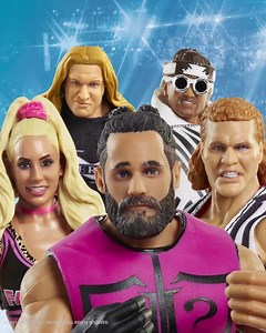 3.2K views · 57 reactions | Recreate iconic SummerSlam moments with WWE® Elite Wave 86, including Seth Rollins, The Miz, Sid Justice, Carmella, and Triple H. Get them now in stores at Walmart, and make your collection elite! | Mattel | Facebook