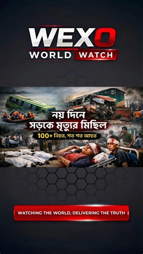 ঈদে সড়কে হাহাকার: 9 দিনে 204+ নিহত, 600+ আহত | Eid Road Tragedy 2026 #breakingnews