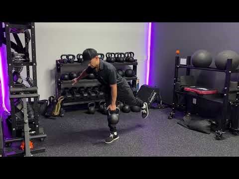 Contralateral Single Leg KB RDL To Split Squat