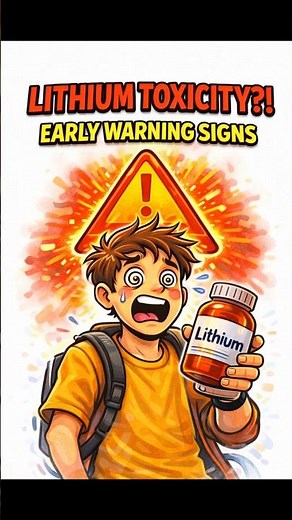 Lithium Toxicity: Short-Term Signs (NCLEX)