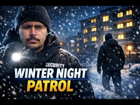 Night Patrol at 3 AM 😳 | Security Guard Life in Canada