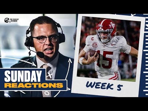 LIVE: Bama Beats UGA... Again | Oregon Wins in OT| LSU Falls to Ole Miss | CFB Week 5