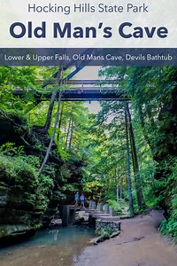 Exploring Old Man's Cave, Upper Falls, & Lower Falls of Hocking Hills State Park, Ohio