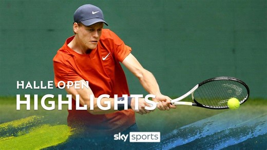 Jannik Sinner vs Fabian Marozsan | Halle Open highlights
