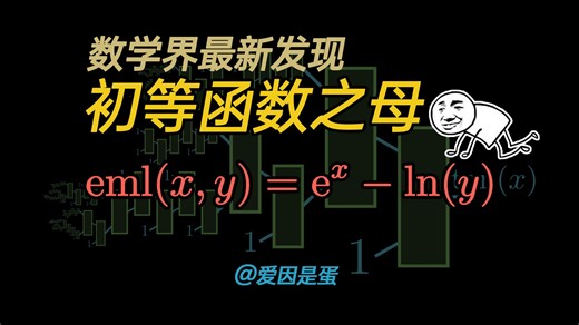 数学界最新发现：单个函数即可实现所有初等函数与四则运算