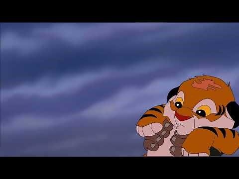 Samajhaadar holding a Baby Rajah (A scene from The Tiger King) (For ‪@davidchannel29entertaiment8‬)