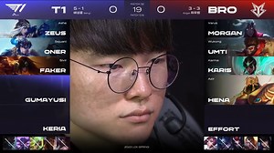 58K views · 1.1K reactions | T1 vs BRO - Faker plays Victor - Best mid ever!!! #lck #T1 #faker | Faker Gamer | Facebook