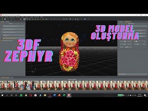 3DF Zephyr ( 3D Modelleme Yazılımı ) 3D Model Yapımı