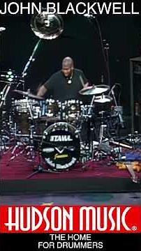 Blazing John Blackwell Solo over band vamp