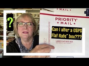 Can I Alter USPS Priority FLAT RATE Box Change Reconfigure FrankenBox | Beginner ebay Reseller Tips