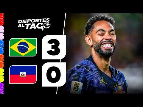 ✅ BRASIL goleó 3-0 a HAITÍ y comparte el liderato junto a MARRUECOS del GRUPO C