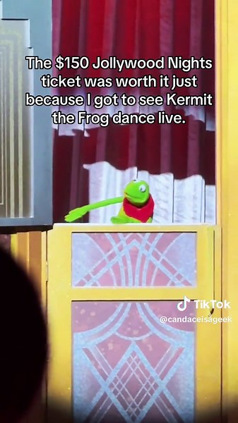 Experience Kermit the Frog Live at Jollywood Nights