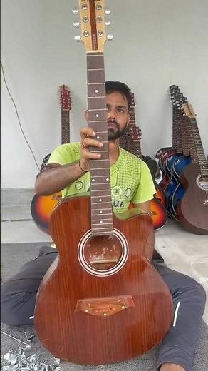 Musical Guitar Manufacturing Factory Process😱